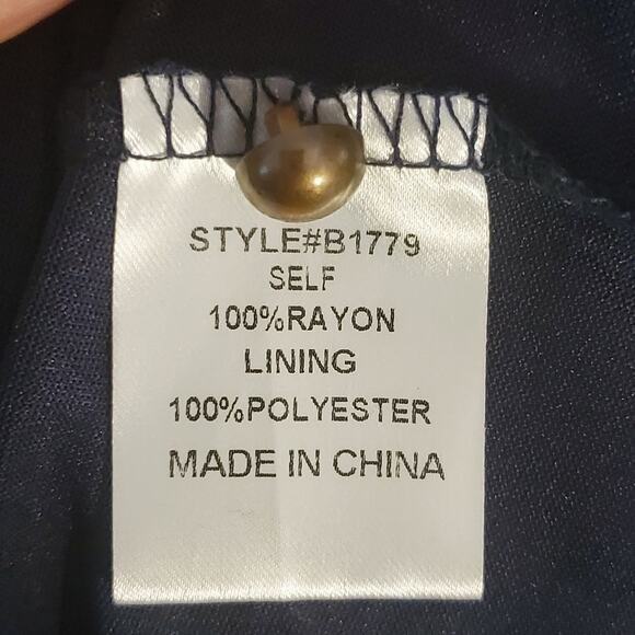 JODIFL NAVY floral flowy tunic dress‎ - Picture 7 of 11